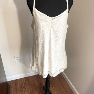 Lace tank